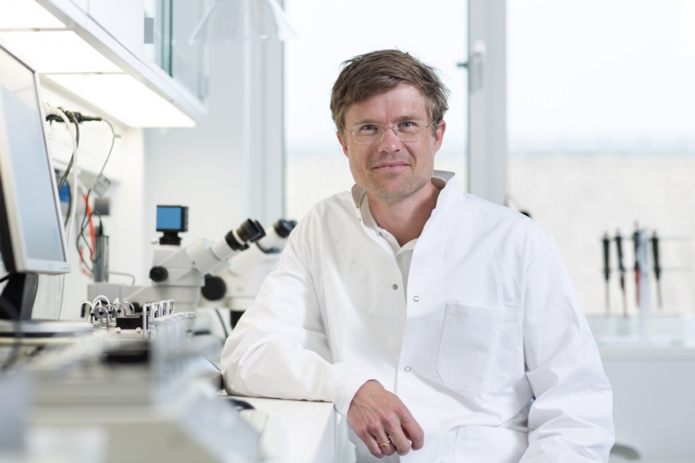 Lektor, dr.med. og ph.d. Ebbe Bødtkjer får fakultetets talentpris i år. Tilmeld dig prisoverrækkelsen den 4. oktober, og hør ham fortælle, hvorfor han er så fascineret af sin forskning, og hvordan han griber den an. Foto: Lars Kruse/AU.