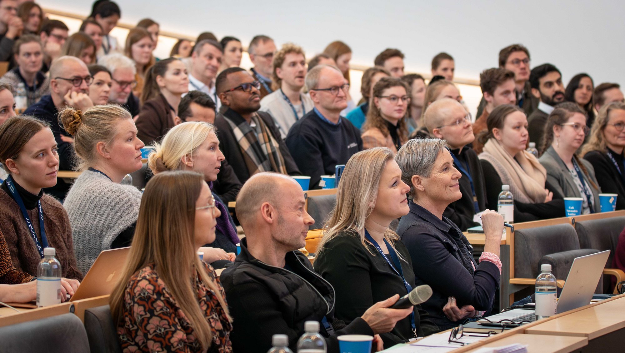 The judging panel for this year's Fogh-Nielsen competition. Photo: Sebastian Skousgaard, AU Health.