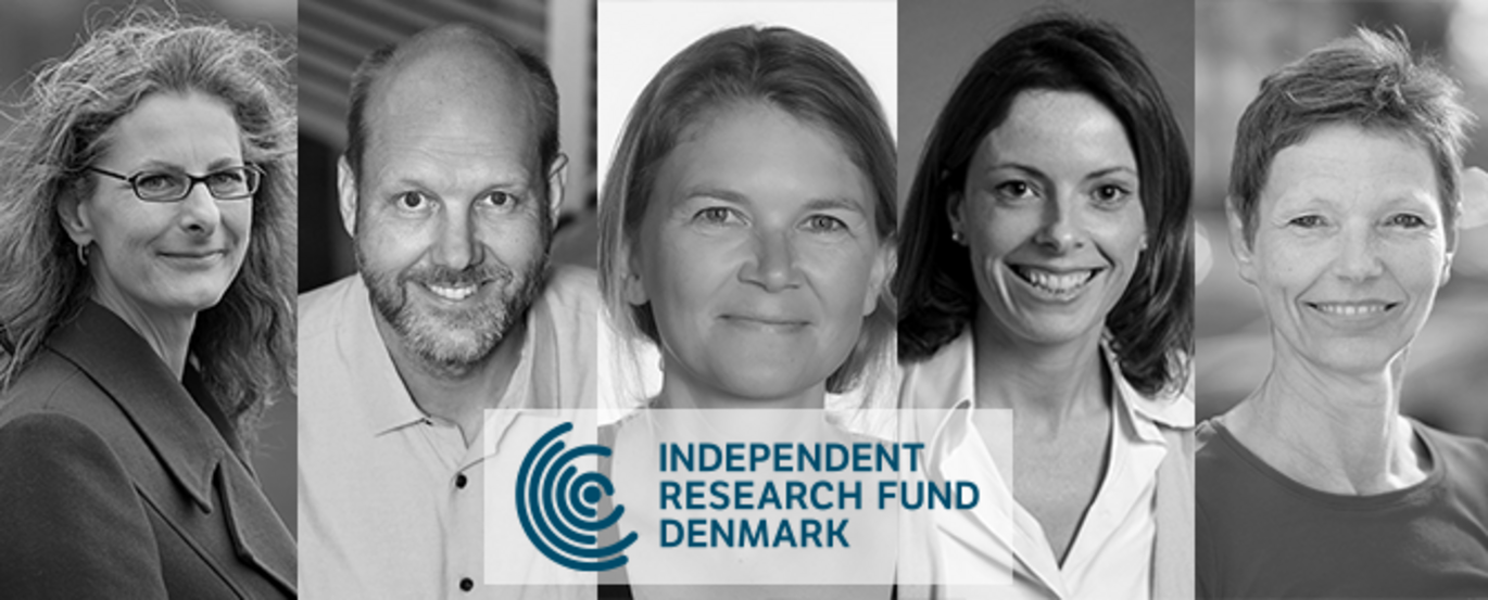 Grants from the Independent Research Fund Denmark strengthens health research at Aarhus University. Photo: Lars Kruse, Anita Graversen, Jonathan Bjerg Møller.
