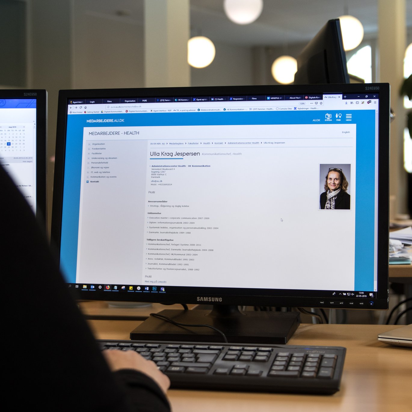 Fonde bruger ofte PURE som den første indgang, når de skal finde en forsker til en bestemt opgave. Og det koster på troværdigheden, hvis profilen ikke er opdateret. Foto: Health Kommunikation.