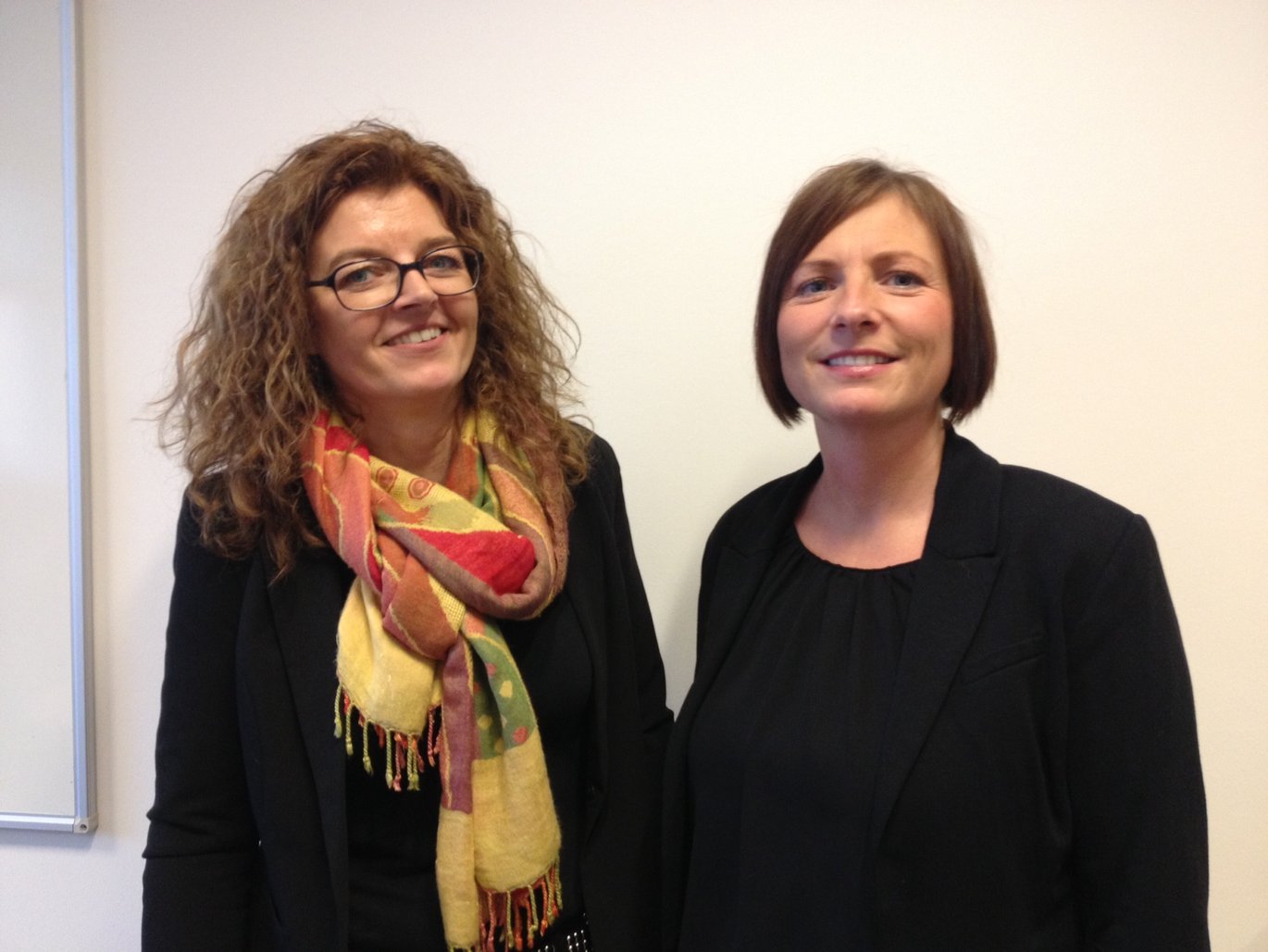 Birgitte Enemark Iversen and Ragnhild Søndergård.