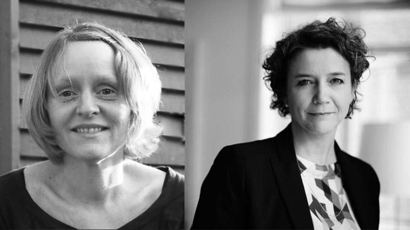 [Translate to English:] Karina Fog (t.v.) og Marie Lindegaard er Healths nye Honorary Advisors to the Faculty. De skal rådgive fakultetet om samarbejde med life science-industrien. Foto: Privat.