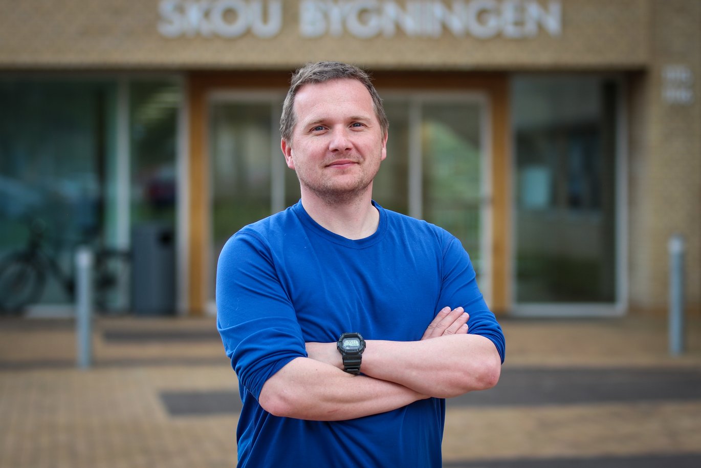 Med bevillingen fra Novo Nordisk Fonden kan Christian Kanstrup Holm intensivere sin forskning i behandling af virusinfektioner som fx corona. Foto: Simon Byrial Fischel, AU Health.