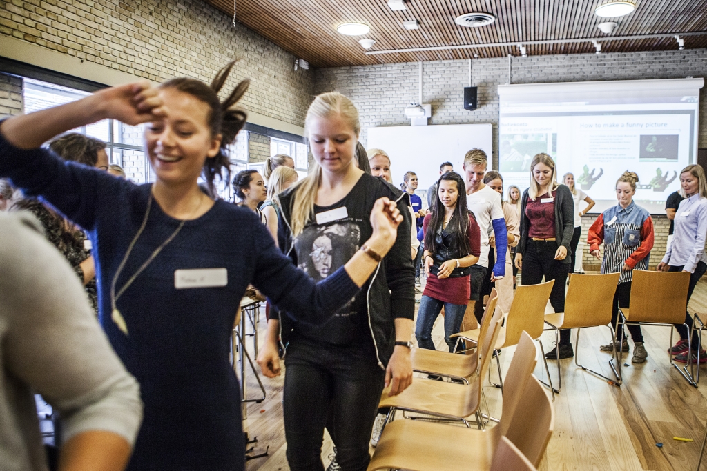 Studerende på Health