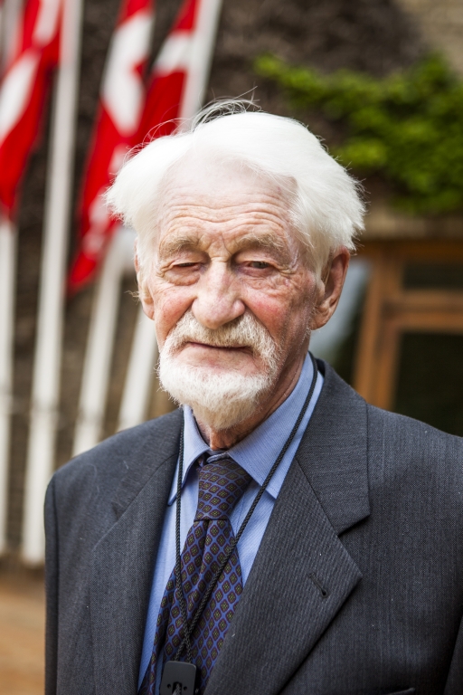 Healths talentpris på 100.000 kr. er opkaldt efter nobelprismodtager Jens Christian Skou og uddeles hvert år omkring hans fødselsdag i oktober. Prisen blev uddelt første gang i 2016. Foto: Lise Balsby/AU.