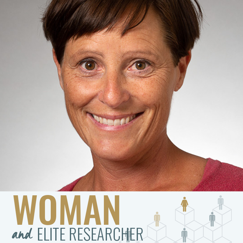 [Translate to English:] Cecilia Ramlau-Hansen lader ikke ubevidste kønsbias passere. Hun insisterer på, at alle skal behandles lige og på, at en ambitiøs forskerkarriere og et velfungerende familieliv ikke er et enten eller. Foto: Lars Kruse, AU Foto.